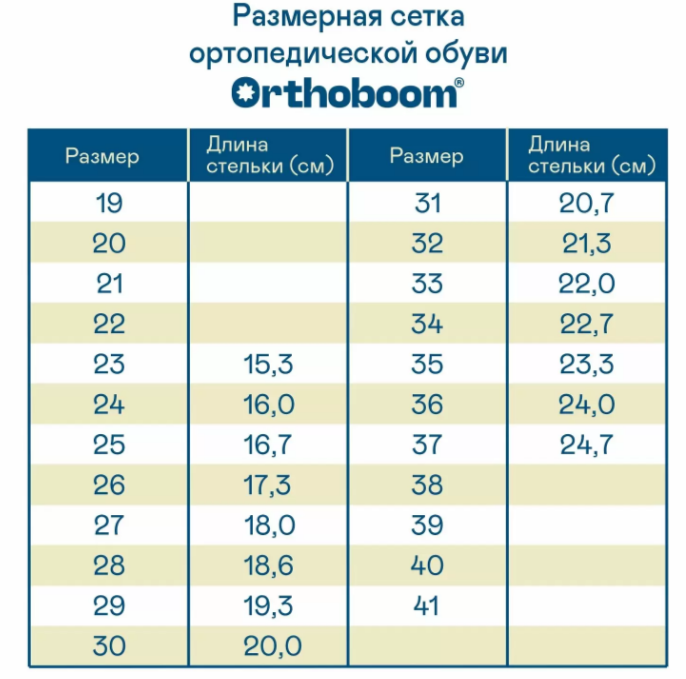 Ботинки ортопедические демисезонные Orthoboom 81145-14